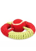 Pet Brands Marine Captions Wheel Rope Dog Toy